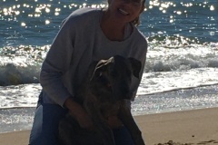 First visit to the beach