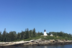 Lighthouse in Boothbay