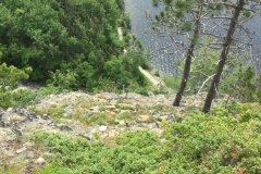 Lots of Steep Drops on Our Hike