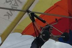 Hang gliding lesson at Kitty Hawk