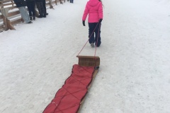 Toboggan at the Hotel